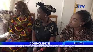 Members of the Universal Peace Federation pays a Condolence Visit to One of Their Members