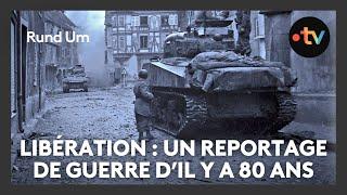 Un reportage photo sur la Libération d'un village en 1944