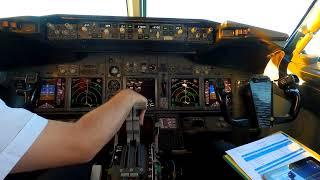 COCKPIT WIEW | TAROM | Take-Off from Cluj Napoca | Landing in Bucharest / Boeing 737