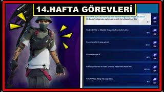 FORTNİTE 3.BÖLÜM 3.SEZON 14.HAFTA GÖREVLERİ