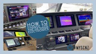 How to Change the Time on SIMRAD Electronics