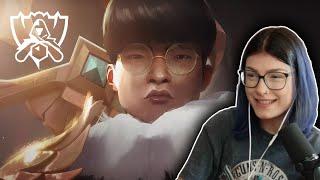 T1 fan REACTS to League of Legends Worlds 2024 "Heavy Is The Crown" ft. Linkin Park