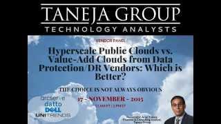 Hyperscale Public Cloud vs Value-Add Cloud from DP/DR Vendors: Which is Better?