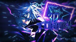 3D TUNNEL LIKE @GOJO | AFTER EFFECTS TUTO | + FREE PF !!