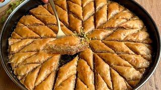 BAKLAVA BENİM İŞİM  20 YILDIR YAPIYORUM️ TÜM PÜF NOKTALARIYLA  EL AÇMASI CEVİZLİ BAKLAVA