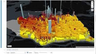 Creating 3D maps with Leafmap and MapLibre