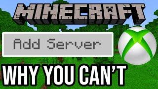 Why You Can't Add Servers In Minecraft Xbox 2021