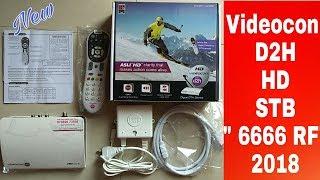 Unboxing of Videocon D2H HD STB 6666RF