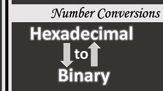 Hexadecimal to binary | Binary to hexadecimal | Easy!!