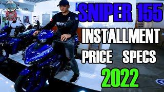 SNIPER 155 RACEBLUE 2022 | SPECS | INSTALLMENT @yamahamotorphils