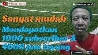 TERBARU 2024 II TRIK KEJAR 1000 SUBSCRIBER & 4000 JAM TAYANG