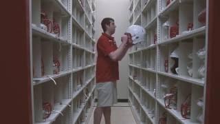 Sports Equipment Storage at University of Wisconsin/Badgers by Montel Inc.