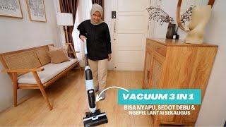 REVIEW VACUUM CLEANER MWD-X6 MIDEA | VACUUM 3 IN 1 BISA NYAPU & NGEPEL LANTAI HARGA 2 JUTAAN