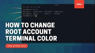 How to change root account white color to Default | Kali Linux | PROBLEM FIXED