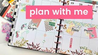 Happy Mail + Plan with me in The Happy Planner