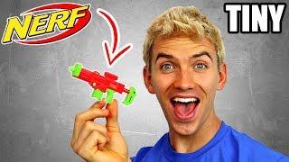 WORLDS SMALLEST NERF GUN!!