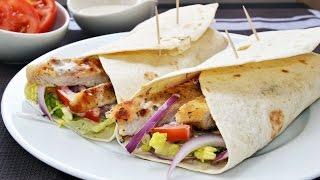 How to Make Chicken Wraps - Easy Chicken Wrap Recipe