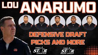 Lou Anarumo Talks Bengals Defensive Draft Picks & More With Dave Lapham