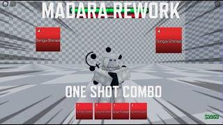 {ABA} Madara REWORK Base/Mode ONE SHOT COMBO