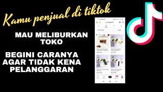 Cara mengatur toko tiktok shop menjadi MODE LIBUR