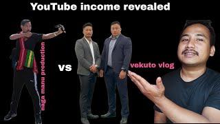 Naga manu production vs Vekuto vlog youtube income revealed @Vekutovlogs @MrAzhove