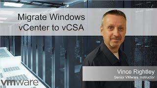 Migrate Windows vCenter to vCSA