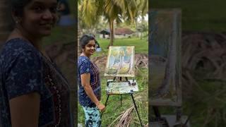 Live Painting at Village #villageart #village #art #viral #viralreels #artwork #kerala #painting