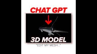 AI WRITES CODE FOR MY BLENDER MODEL! | CHAT GPT TO BLENDER TUTORIAL