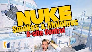 CS2 Nuke - How to take A-site like a pro #cs2smokes #cs2tips