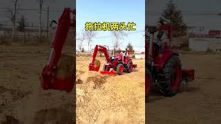 #Modernized agricultural machinery #One machine with multiple uses saves time, effort and manpower