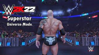 The Rock Returns To WWE!!! | WWE 2K22 The Rock's Universe Mode (Superstar Mode) Ep. 1