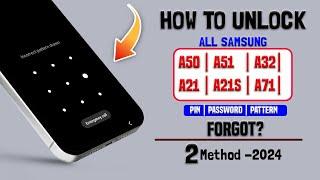 Unlock Every Samsung A50, A51, A32, A21, A21s A71 with this Method | A50, A51,A32,A21,A21s A71 Reset