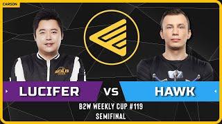 WC3 - [UD] Lucifer vs HawK [HU] - Semifinal - B2W Weekly Cup #119