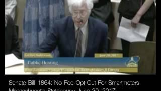 Dr. Martin Pall Testimony: Health Effects of Wireless Massachusetts Statehouse 2017