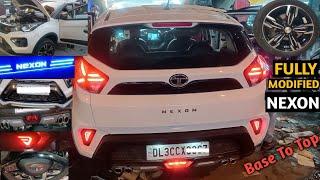 Tata NEXON xe Modifications With Price || Fully Modified Nexon Base Model