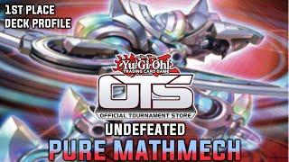 Yu-Gi-Oh! IN-DEPTH UNDEFEATED Pure Mathmech Deck Profile | POTE Format August 2022