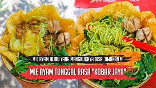 MIE AYAM "HIJAU" YANG MANGKOKNYA BISA DIMAKAN !!! MIE AYAM KOBAR JAYA - KOTA BARU JOGJA