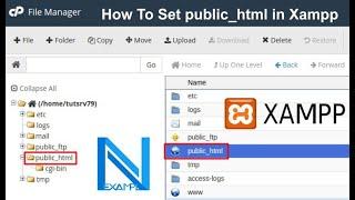 How To Set public_html in Xampp | Nexample