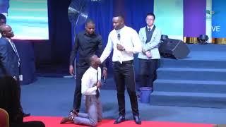 Prophet Edd Branson Anoints His Son Prophet David Richard