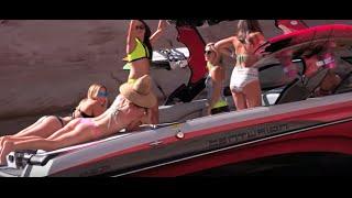 Centurion Boats 2016 Ri237 "Summer Girl" | Wakesurfing & Wakeboarding in 4K