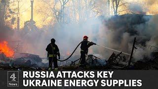 Ukraine war: Mass Russian drone and missile attack targets energy infrastructure