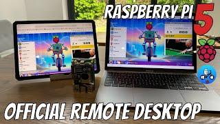 Official Remote Desktop with Wayland support. Raspberry Pi Connect.