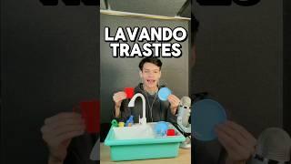 POV: TE OBLIGAN A LAVAR LOS TRASTES #asmr #shorts #toys #asmrvideo #comedia