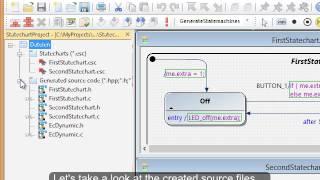 How to create and use EasyCODE statechart projects