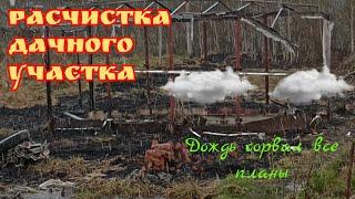 Расчистка дачного участка. Дождь испортил все планы #3 торжок. Купил заброшенную дачу.