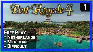 Port Royale 4 - Sandbox Ep 1 - How to Make Money & Gain Fame! - New Tycoon Strategy Game 2020