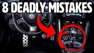 8 Things You Should NEVER Do In A Manual Transmission