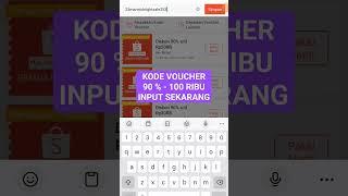 KODE VOUCHER SHOPEE 2024 DISKON 100 RIBU EDISI AKHIR BULAN MARET