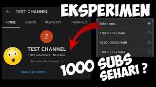 SUBSCRIBER PALING MURAH!! 1000 SUBS HANYA 50K - INI TESTIMONINYA‼️