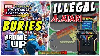 Marvel Vs Capcom Fighting Collection Destroys Arcade 1up & Illegal Atari Cabs?
